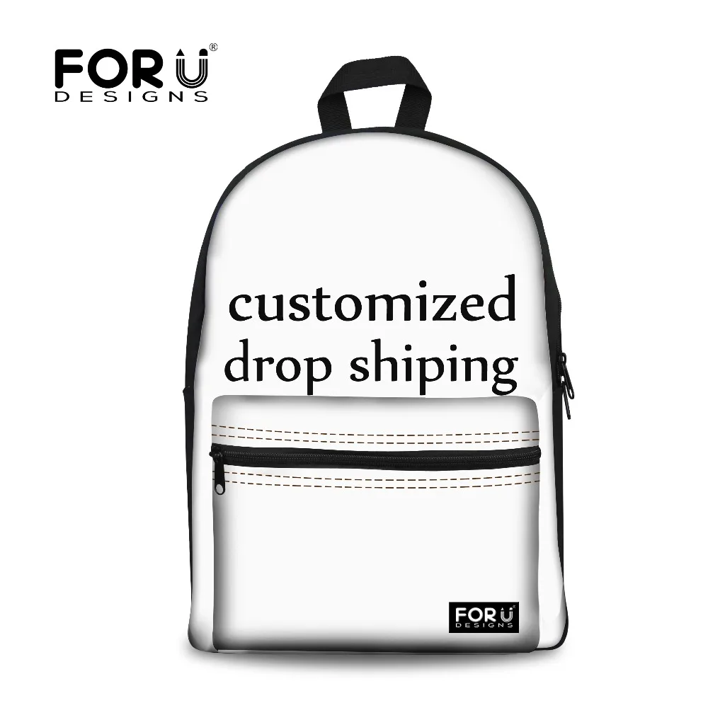 FORUDESIGNS школьный рюкзак для детей принт подсолнечника Школьные сумки Дети школьный рюкзак женский цветочный ноутбук сумки ранец - Цвет: Customized Z58