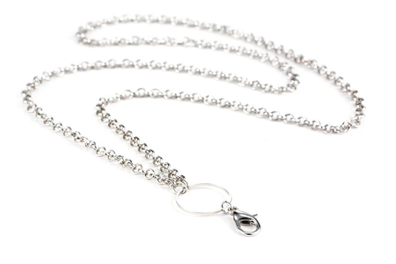 2016 новейшая плавающая медальон цепочка ожерелье Роло звено цепи длинный