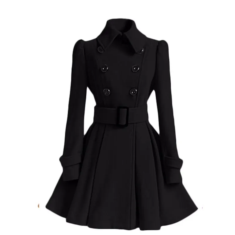Женское шерстяное пальто с поясом а силуэта Осень зима 2017|wool coat women|winter wool womenfashion |