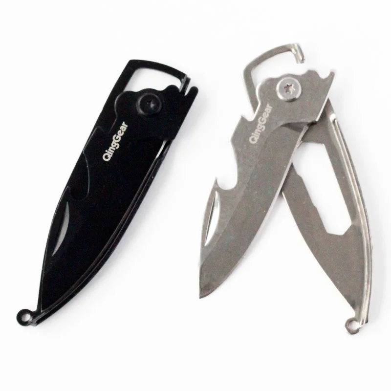 QingGear многофункциональный брелок нож складной карманный EDC Мини Подарочный