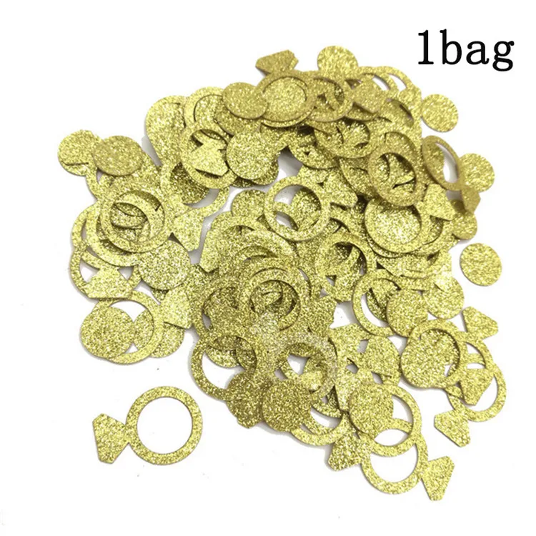 gold Chicinlife, 1 набор, воздушный шар "Конфетти", для невесты, для свадьбы, девичника, девичника, вечерние украшения - Цвет: gold