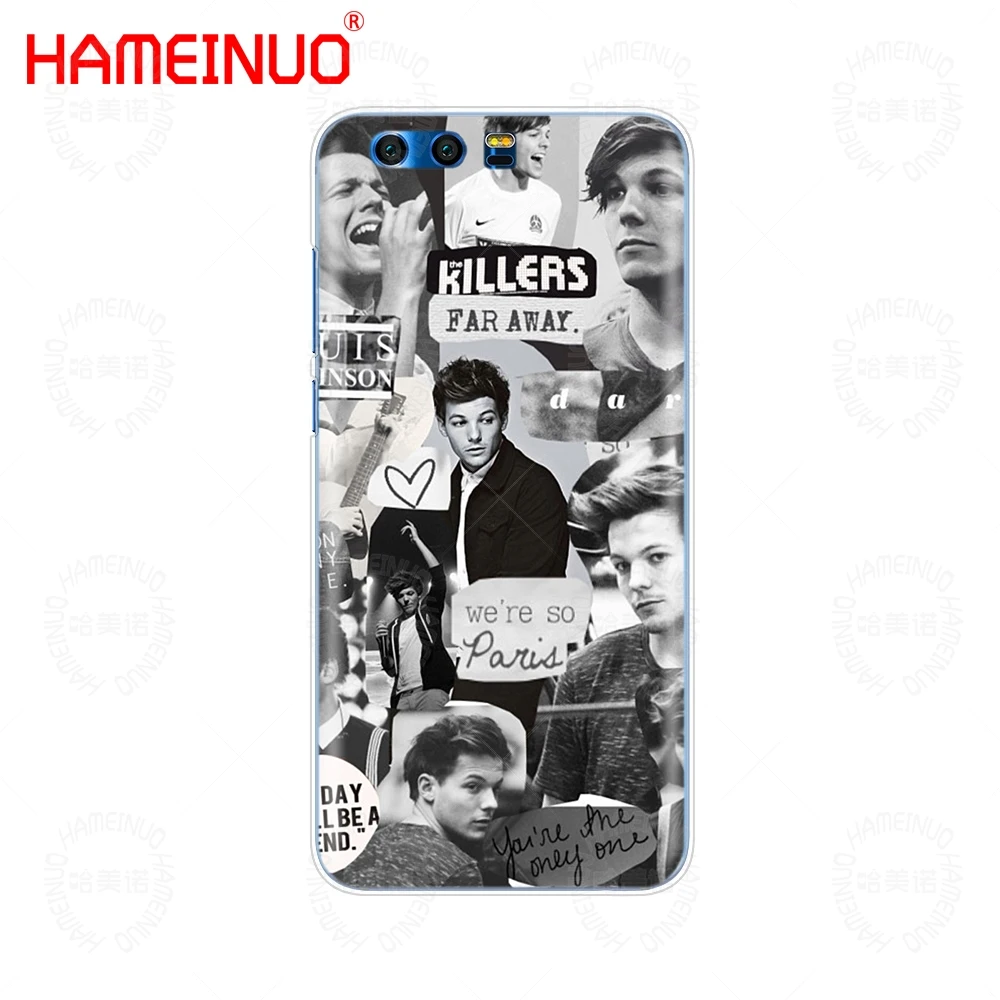 Чехол для телефона One Direction 1d Louis Tomlinson чехол Huawei Honor 10 V10 4A 5A 6A 7A 6C 6X 7X 8 9 NOVA 2 2S PLUS