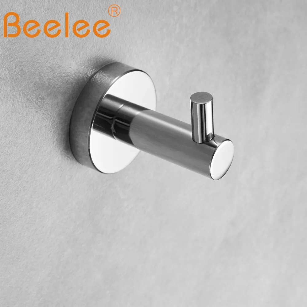 Beelee крючок для пальто Золотой матовый настенный из нержавеющей стали ванной
