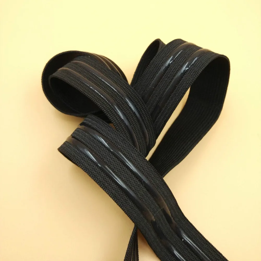 Черно-белый Силиконовый эластичный захват 22 мм для шитья своими руками Gxtra