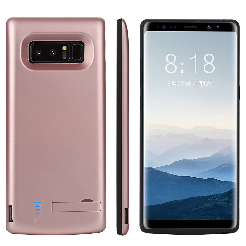 6500 мАч чехол для Samsung Note 8 аккумулятора Портативный аккумулятор зарядное
