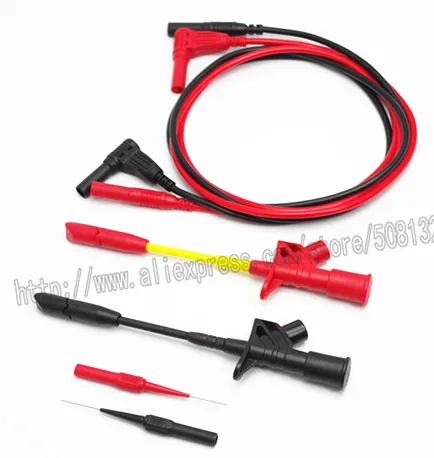 Силиконовый тестовый свинец изоляционный пирсинг зажим полностью изолированный