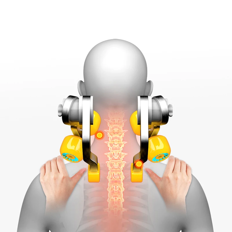 Массажная шаль MARESE для шеи шиацу массажер массажа шейного отдела плеч спины
