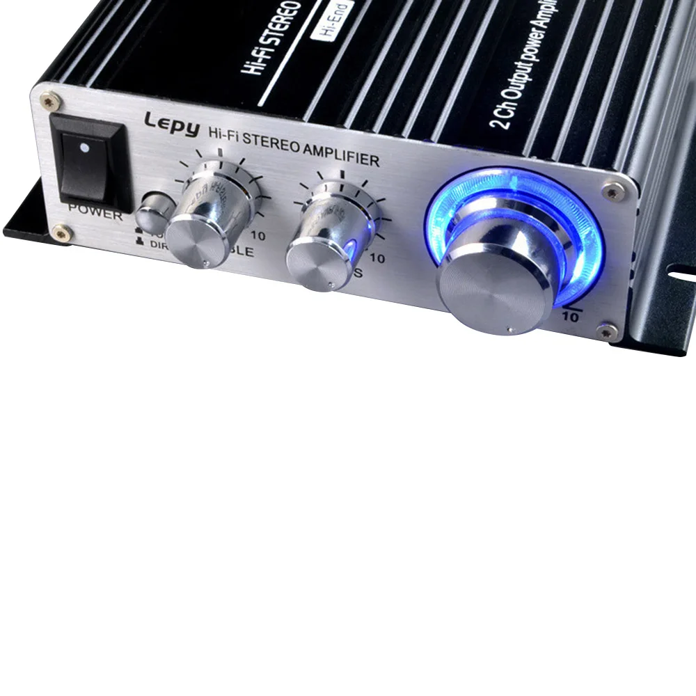 LP V3S цифровой мини Hi Fi стерео усилитель мощности автомобиля 50 Вт 12 в MP3