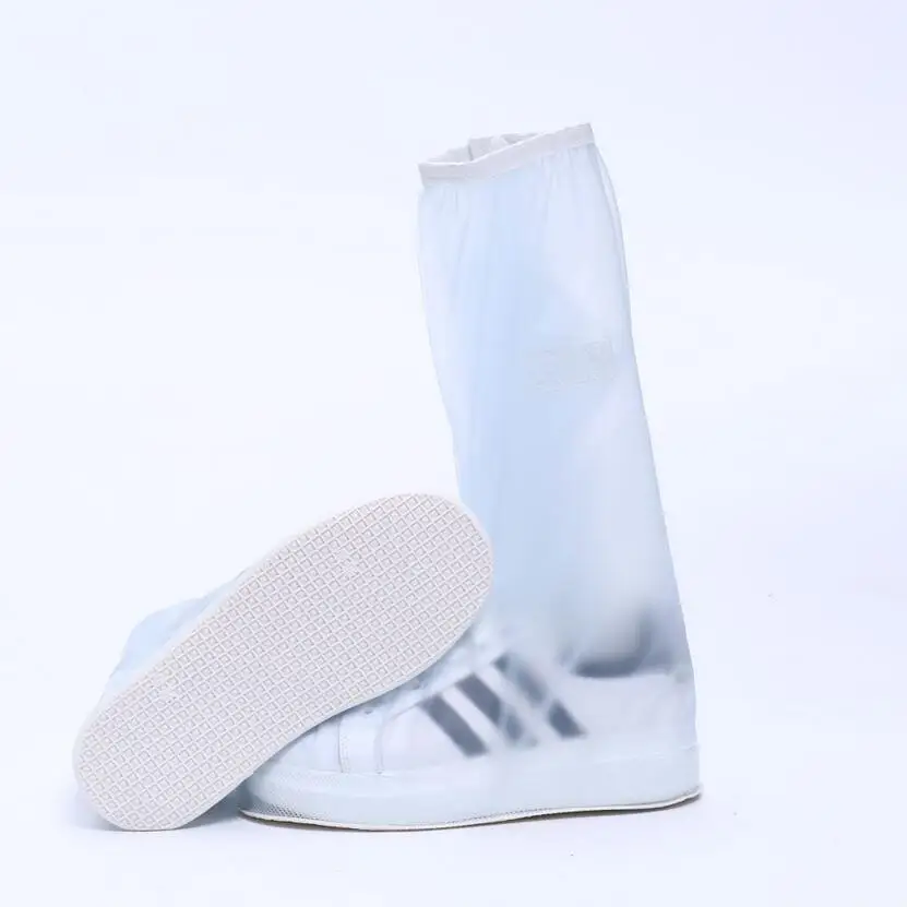 High Tube Shoe Cover Men Women Rainy Day Boots Waterproof Non-Slip Thick Wear-Resistant Travel Covers Fashion Rainproof Cases | Обувь