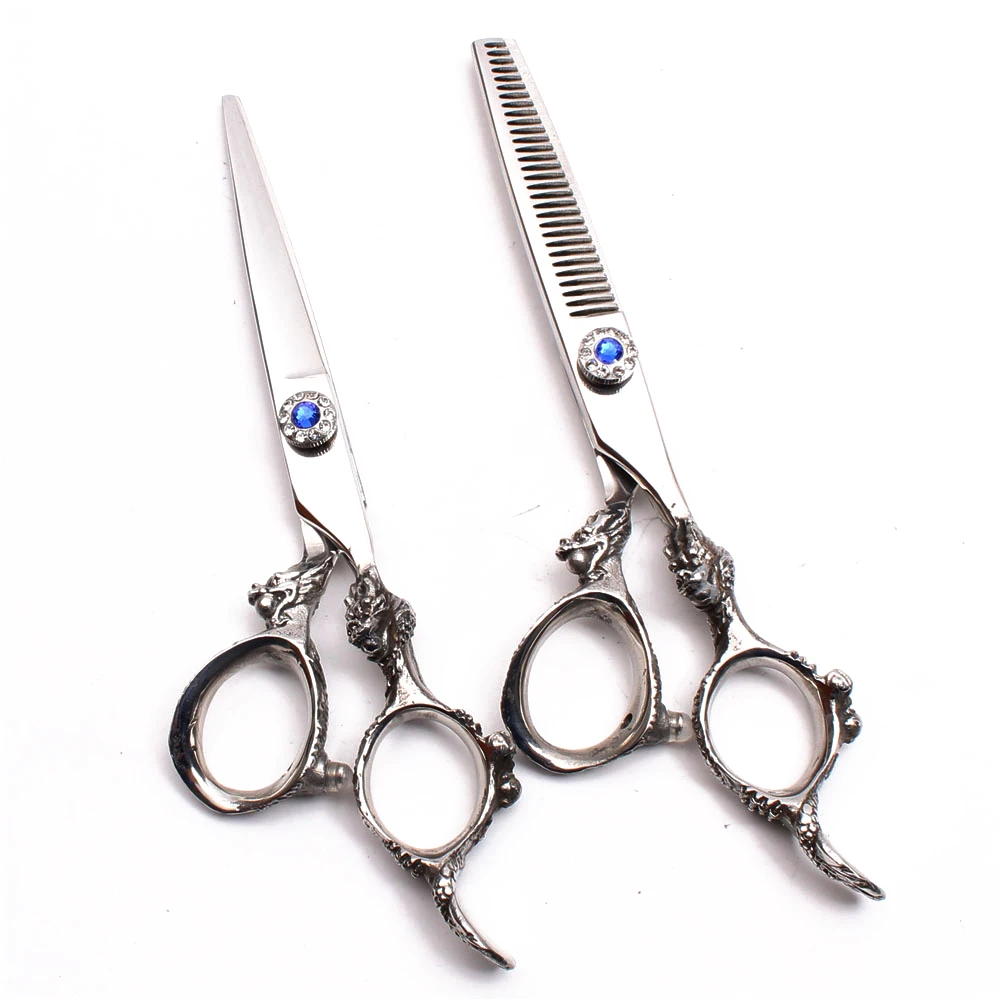 50Pcs 5.5In. Customized Brand 440C Cutting Scissors Thinning Shears Professional Hairdreser's Salon Hair C9004 | Красота и