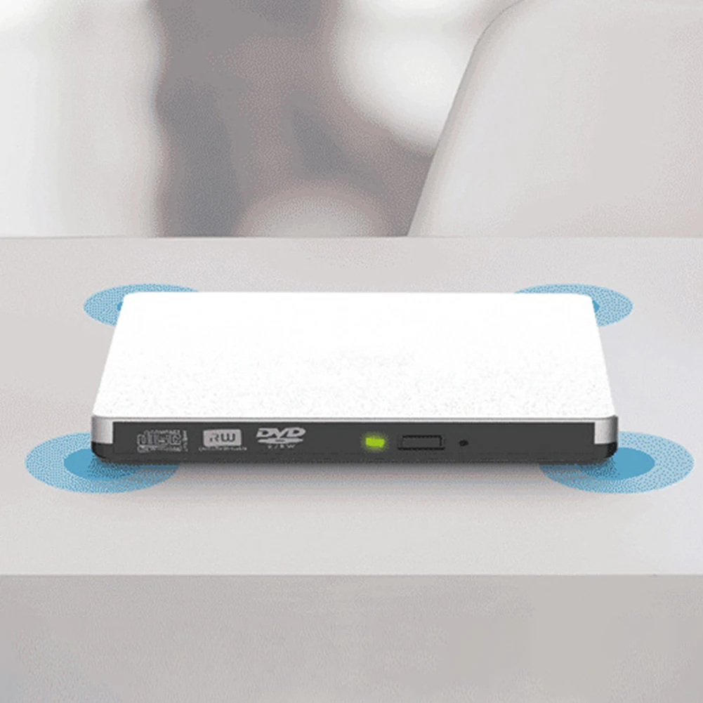 DVD привод USB 3,0 Оптический плеер горелки Reader portable Портативный внешний рекордер горелки внешний Drive/DVD-RW привод#1109