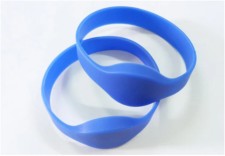 13 56 МГц MF 1K S50 F08 браслет RFID карта NFC метки ISO14443A IC силиконовая на запястье|RFID бирки и