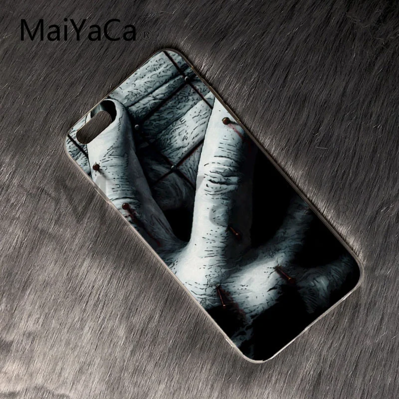 MaiYaCa Разработанный Hellraiser мягкий резиновый Прозрачный чехол для телефона iphone 8 8plus