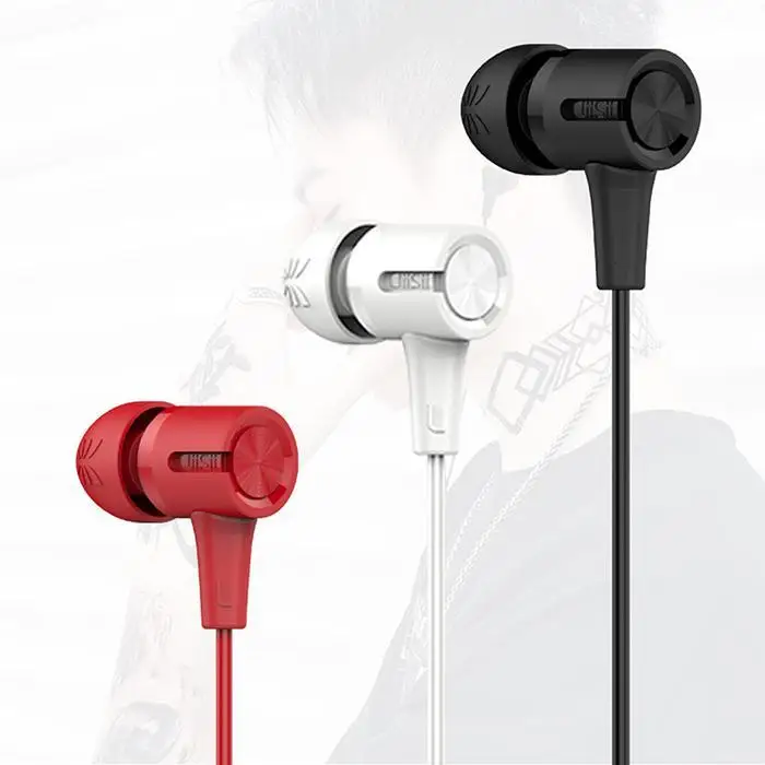 Проводные наушники вкладыши с микрофоном гарнитура для смартфона совместимая