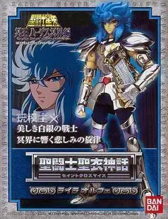 Новое поступление Bandai Saint Seiya тканевый миф серебряные святые Lyra Orphee экшн фигурка