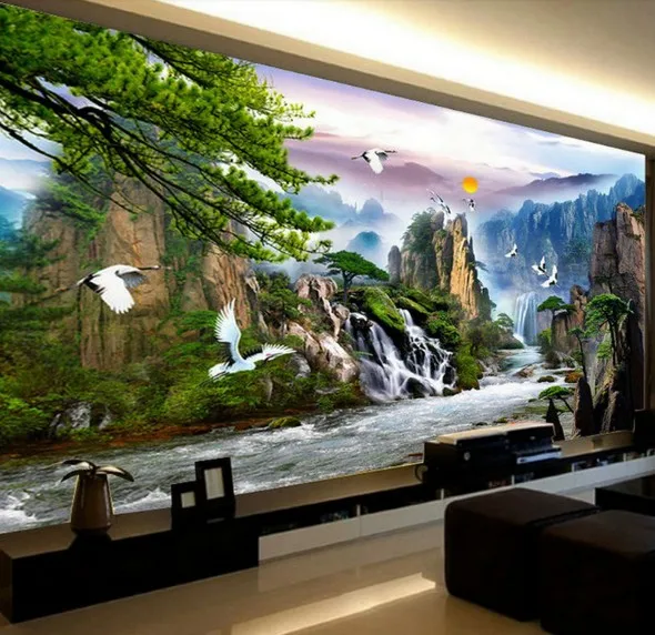 Набор для вышивки крестиком Маунтин-Ривер 11ct хлопковая нить с принтом в