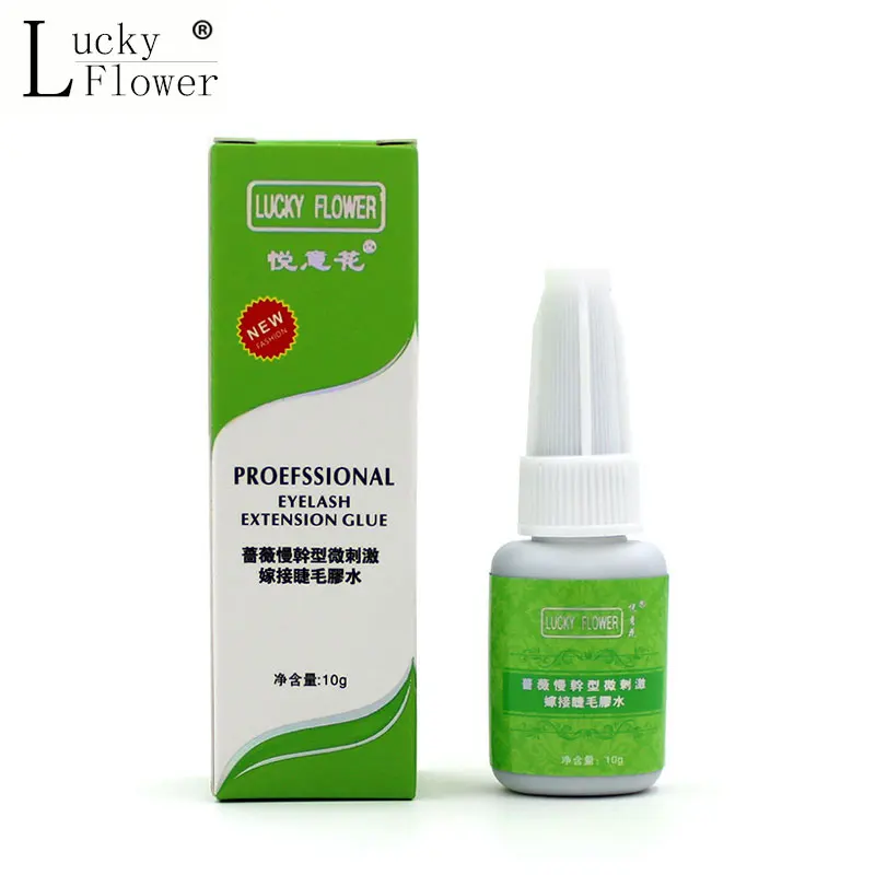 Клей для накладных ресниц Pro 10 г быстрая сушка искусственный клей низкое