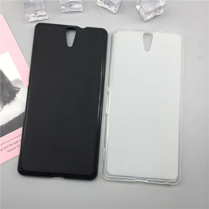 Мягкий силиконовый чехол для телефона Sony Xperia C5 Ultra / Dual E5553 E5506 E5533 роскошный с