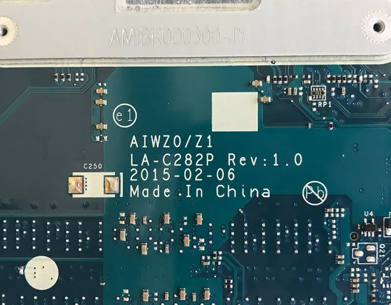 Kaufen Original-Test Für Lenovo Z51-70 AIWZ0 Z1 LA-C282P Notebook Motherboard Mit AMD R9 M375 2GB Video Karte