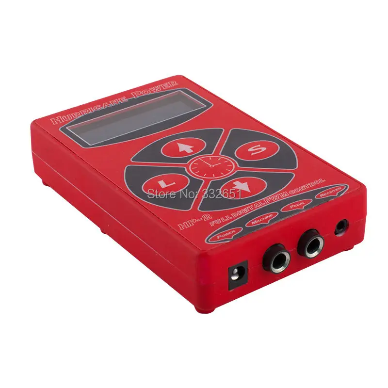 CHUSE 600D BX10 красный источник питания для тату черная сталь двойной цифровой ЖК