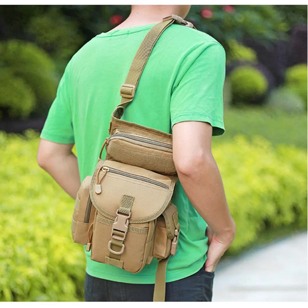 

Portable Outdoor Waterproof Waist Bag Multifunctional Soft Tactical Handbag For Hunting Fishing Hiking Climbing