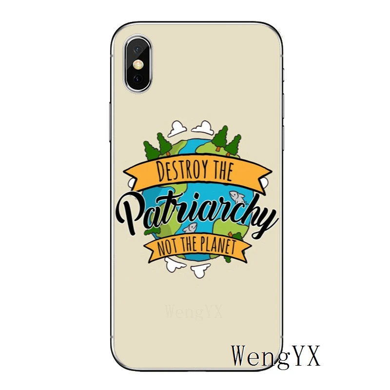 Разрушите Патриархию не планету для iPhone X XR XS Max 8 7 6s 6 plus SE 5s 5c 5 4s 4 iPod Touch чехол мягкий чехол для телефона - Цвет: The-Planet-A-02