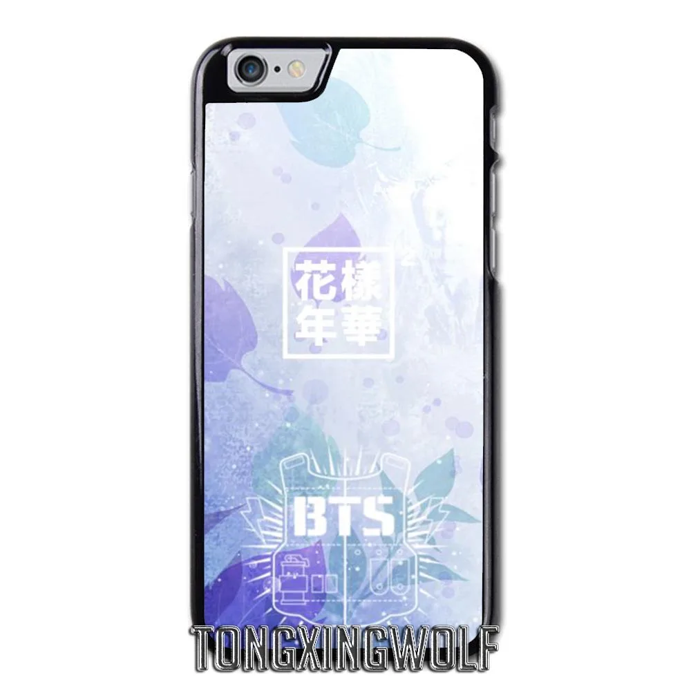 Bangtan мальчики БТС корейской чехол для samsung Примечание 2 3 S4 S5 мини S6 S7 край S8 S9 iPhone 4 4S