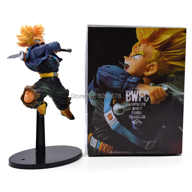 Dragon Ball Z BWFC Super Saiyan trunks Рисунок ПВХ фигурки модели с рисунками из комикса «Жемчуг дракона», Мужские Шорты для купания игрушки для детей, комплекты детской одежды
