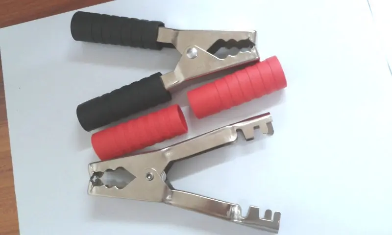 Зажим для автомобильного аккумулятора 10 шт. испытательный зажим типа крокодил 200