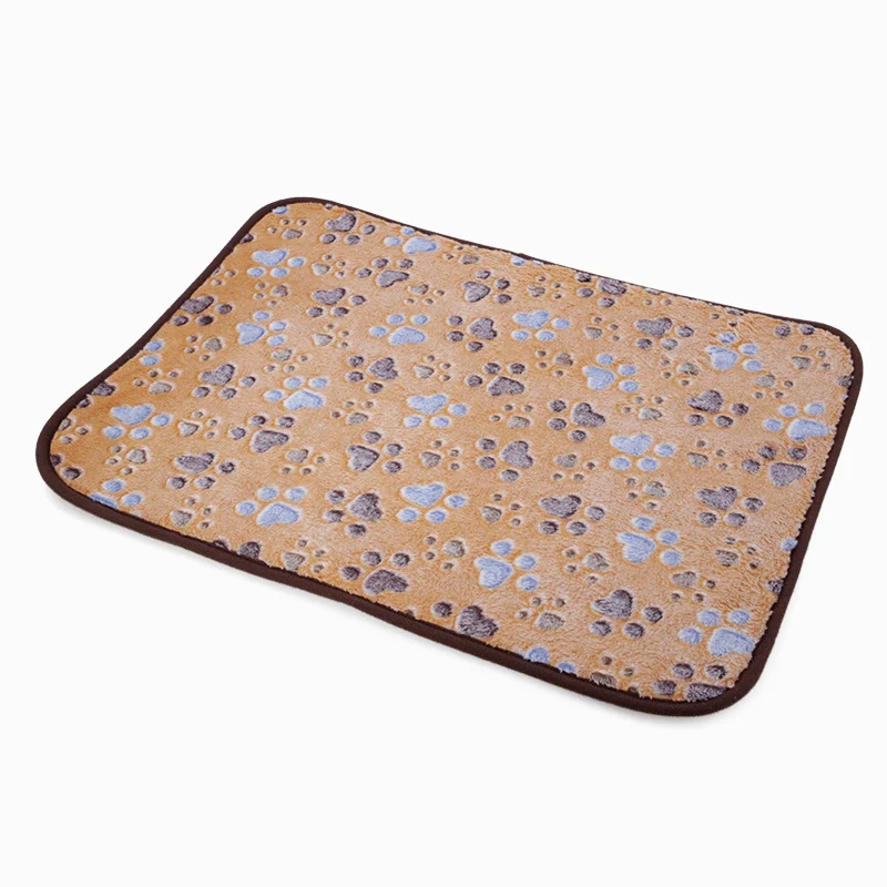 CAWAYI питомник двухсторонний ротанг Лето Pet ротанговый коврик для собак кошек мягкий сон кровать одеяло на весну Cama Perro Mascotas - Цвет: coffee