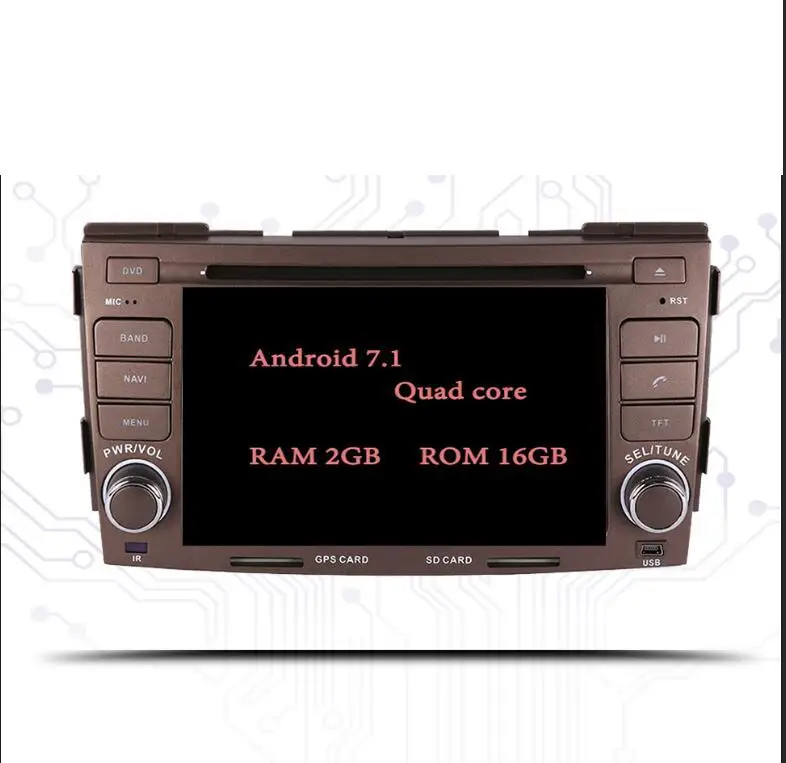 7.1 2-16 Android 9,0 Восьмиядерный 4+ 64G Автомобильный dvd-плеер для hyundai SONATA NF 2008 2009 2010 gps-навигация, радио, стерео DAB аудио мультимедиа - Цвет: 7.1 2-16