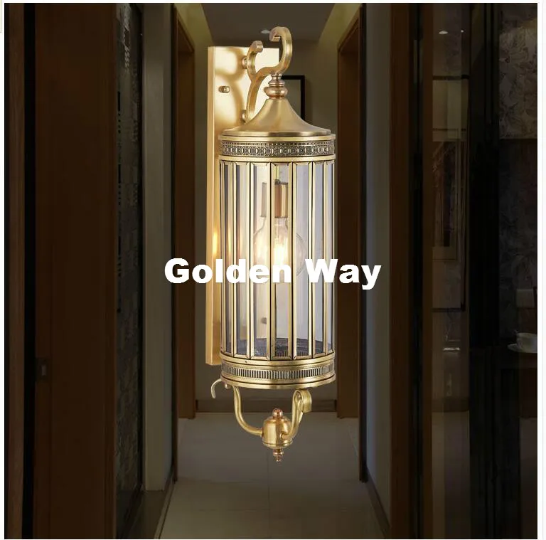 Латунная ретро лампа в скандинавском стиле 110 220 В|wall light|brass wall lightsbrass |