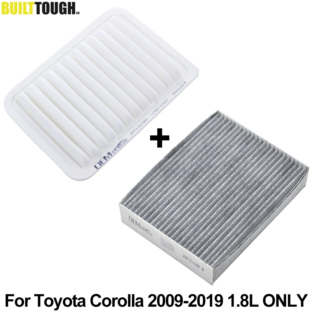 Engine Cabin Air Filter For Toyota Corolla E140 E170 2009 2010 2011 2012 2013 2014 2015 2016 2017 2018 2019 1.8L 2ZR-FE 2ZR-FAE |