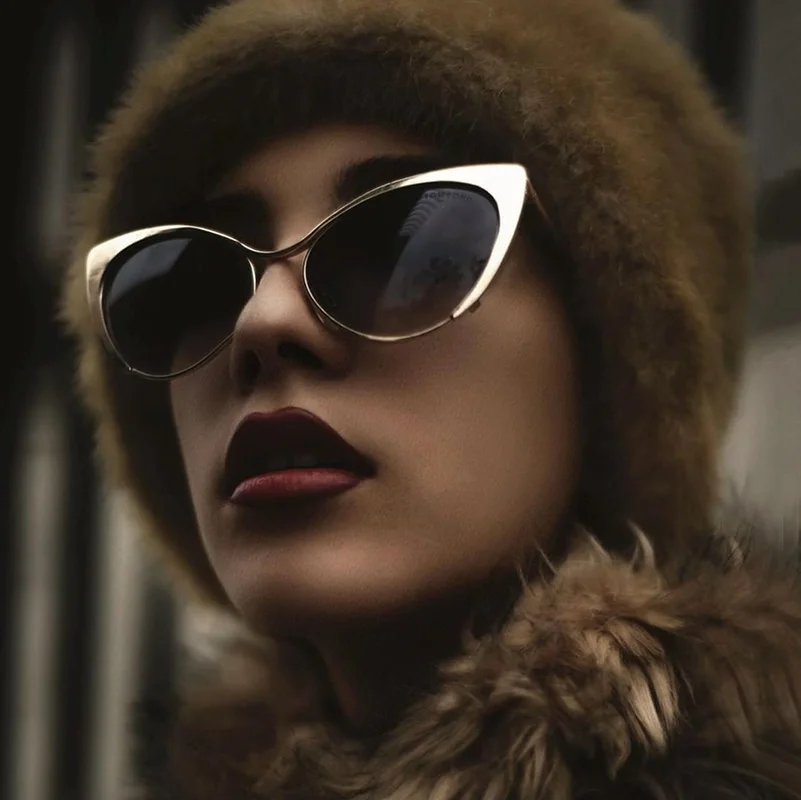 

Cat Brand Women Sunglasses 2019 Retro Style Golden Color Frame Women Sun Glasses Shades for Lady Vintage Fashion Festival