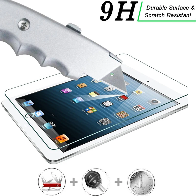 Для нового iPad 2017 9 7-дюймовый Полноэкранный протектор из закаленного стекла