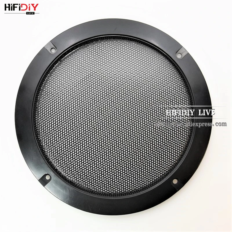 Hifidiy в прямом эфире 5 6. 8 10 дюймов Динамик чистой крышкой высокого качества автомобиля дома Сетчатое покрытие Динамик s Пластик, металлическая оправа, очки из железной проволоки решетки