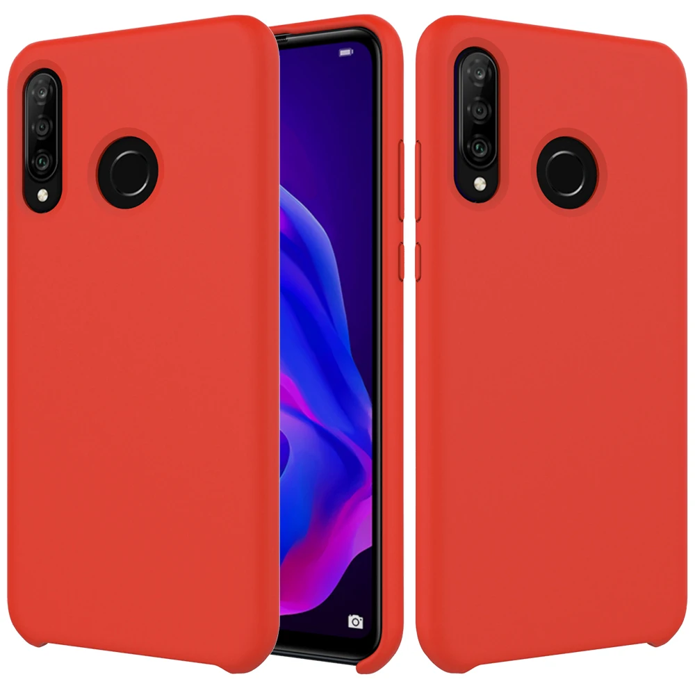Для huawei P30 Pro Чехол Мягкий Жидкий силикон для huawei P30 удобный телефонный Футляр P30 P30pro полуобернутый ударопрочный чехол - Цвет: 3