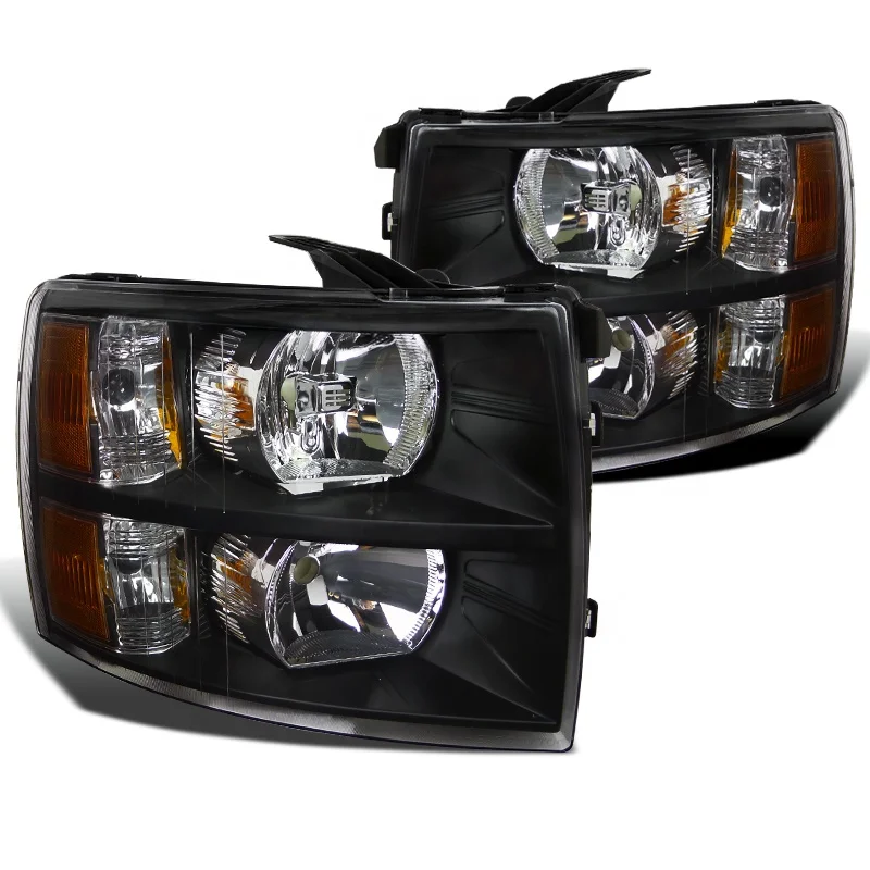 2/piece Car headlight assembly Headlight For 2007-2013 Chevy Silverado 1500 headlights head lamp | Автомобили и мотоциклы