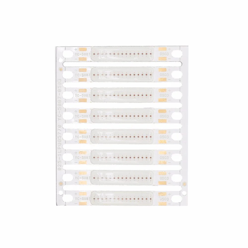 8 шт./партия светодиодный светильник COB красный синий зеленый 3 Вт 5 Вт|cob bar|led cobcob led