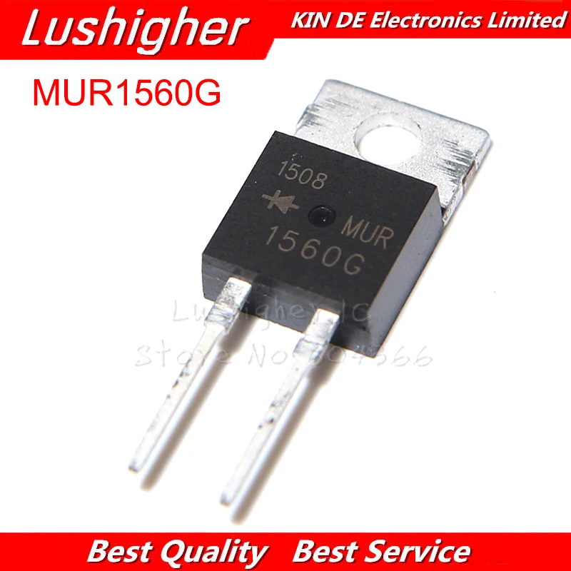 10 шт MUR1560 TO-220 MUR1560G TO220 U1560 MUR1560CT | Электронные компоненты и принадлежности