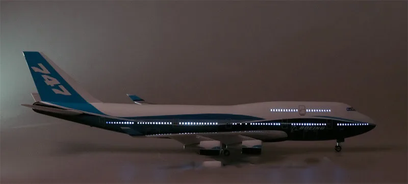 47 см 1/150 масштабная модель полученная литьем под давлением модель самолета Boe 747 высококачественное моделирование лайнер B747 детские коллекции подарок для детей