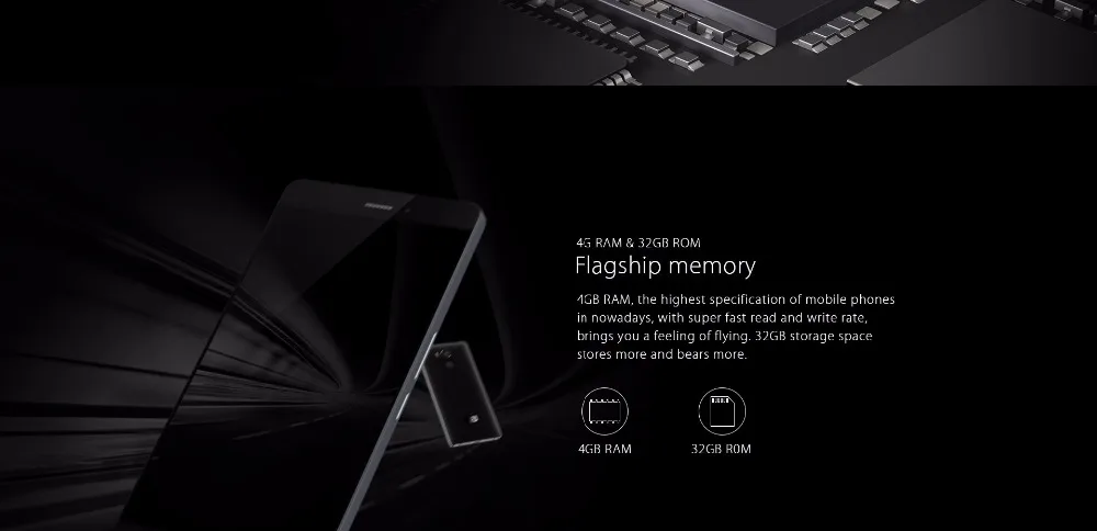 Беспроводной зарядки отпечатков пальцев Android elephone P9000 5," дюймов MT6755 Восьмиядерный 4 ГБ 32 ГБ 13MP скидка мобильный телефон