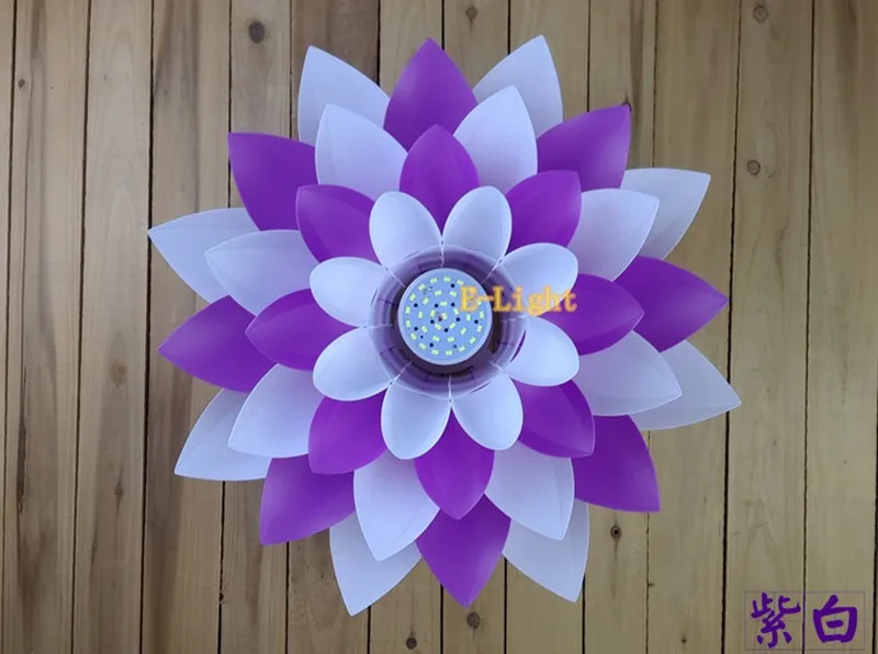 Светодиодная Подвесная лампа в форме лотоса из ПВХ 47/57 см|flower pendant light|led hanging lamppendant