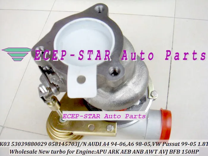 Бесплатная доставка K03 29 53039880029 53039700029 058145703J турбо для AUDI A4 A6 C5 Volkswagen VW Passat B5 1 8 T AEB AJL