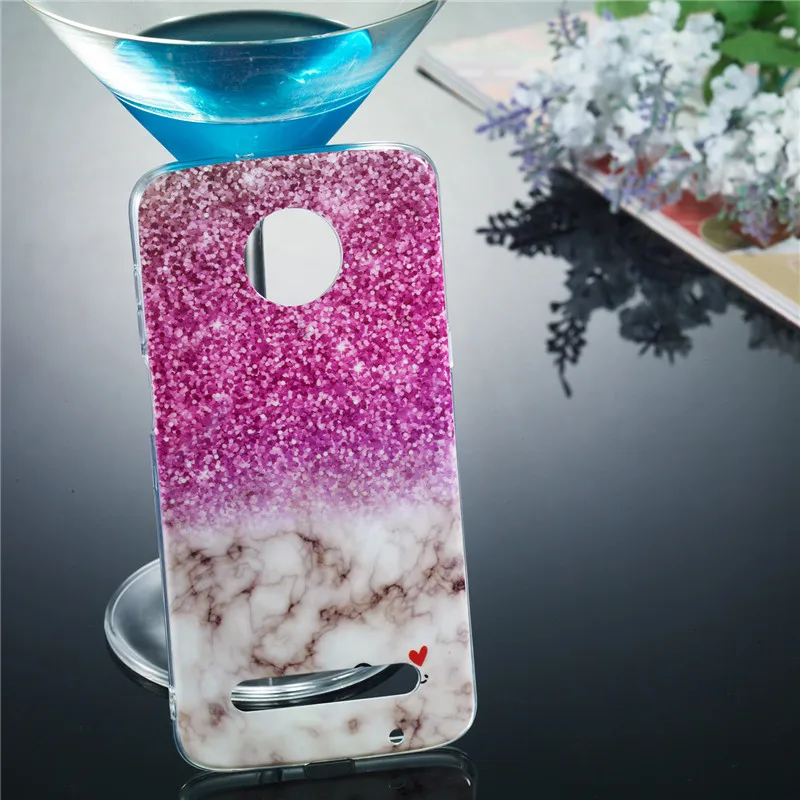 Case For Motorola Moto Z3 Play Soft Silicone Marble Stone Pattern Slim Phone Cover Fundas Coque |