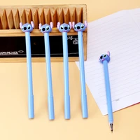 36 pcslot stitch gel pen cute 0 5 mm black ink signature pen office school writing supplies stationery gift