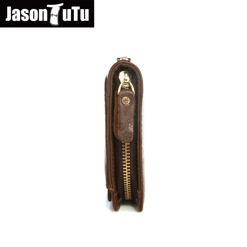 2019 новые мужские кошельки из натуральной кожи высокого качества JASON TUTU мужской