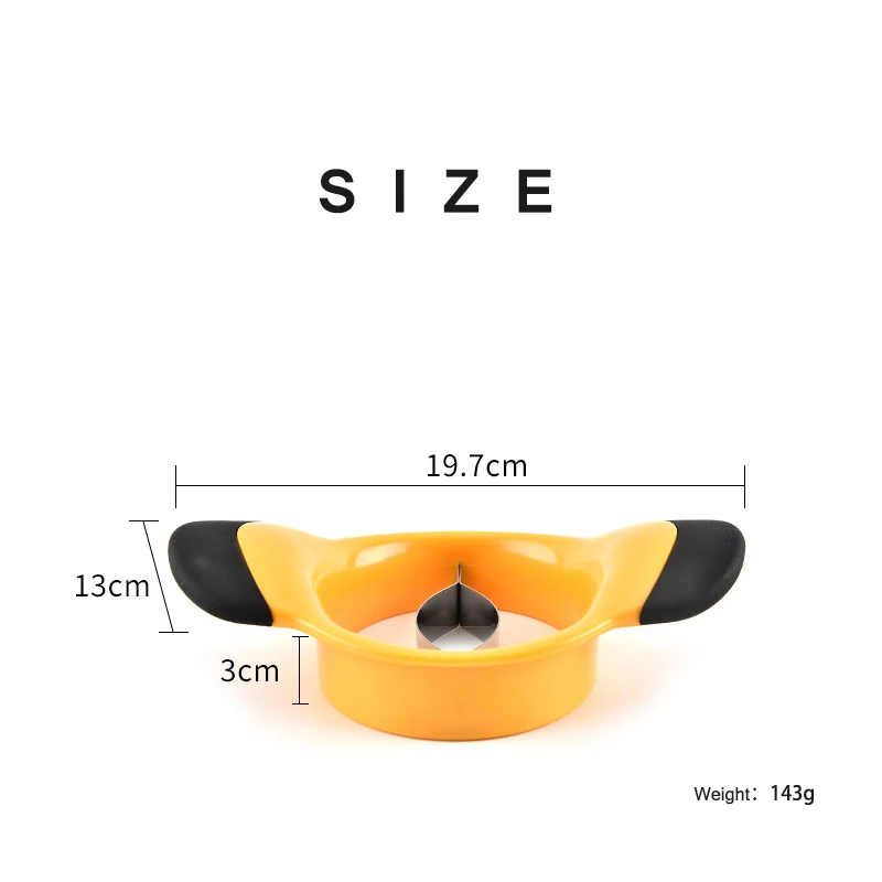 Creative Stainless Steel Mango Cutter Splitter Fruit Kitchen Gadget Accessories Peach Slicer Peeler Tool Peeling Quick | Дом и сад