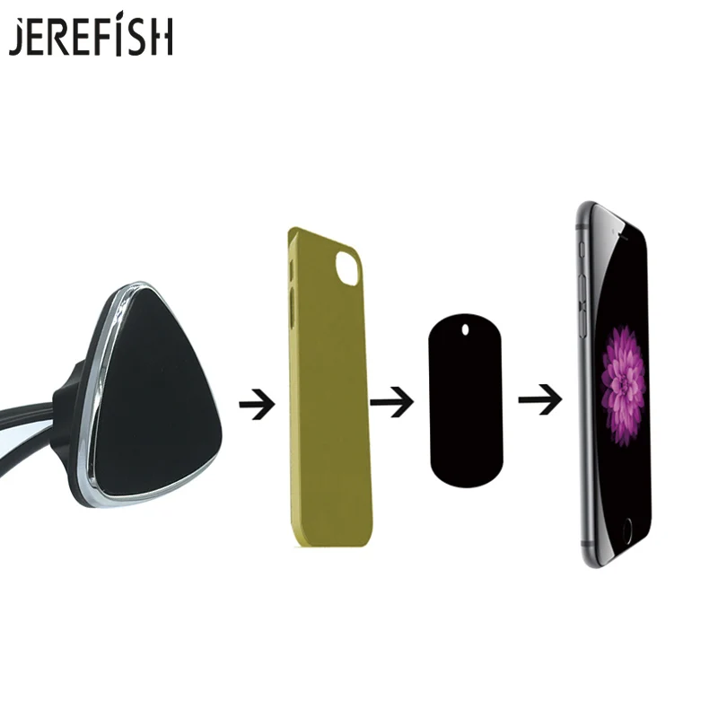 Универсальный магнитный держатель JEREFISH подставка для приборной панели