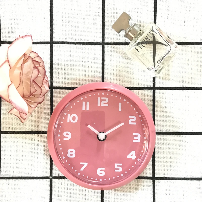 Простой магнит на холодильник дешевые кухонные настенные часы три цвета выбор